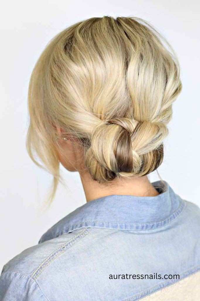 Low Braided Bun