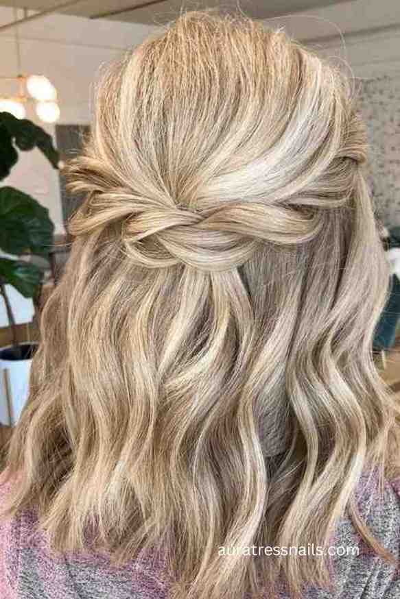 Twisted Half-Updo