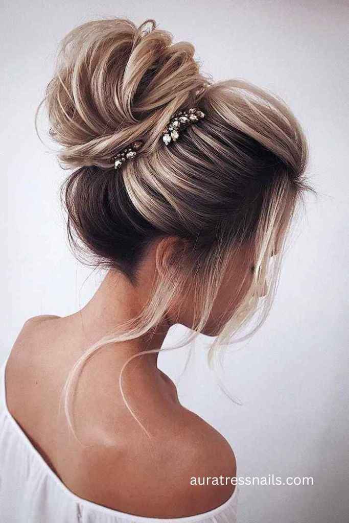 Voluminous High Bun