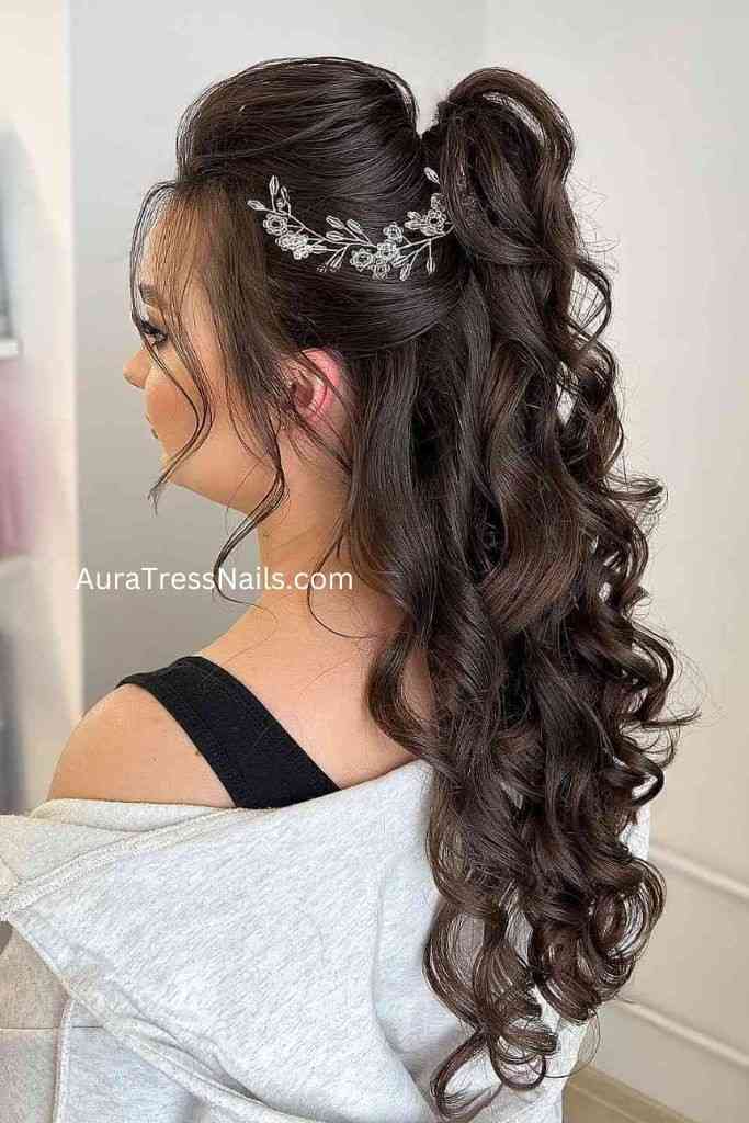 half up half down hairstyles