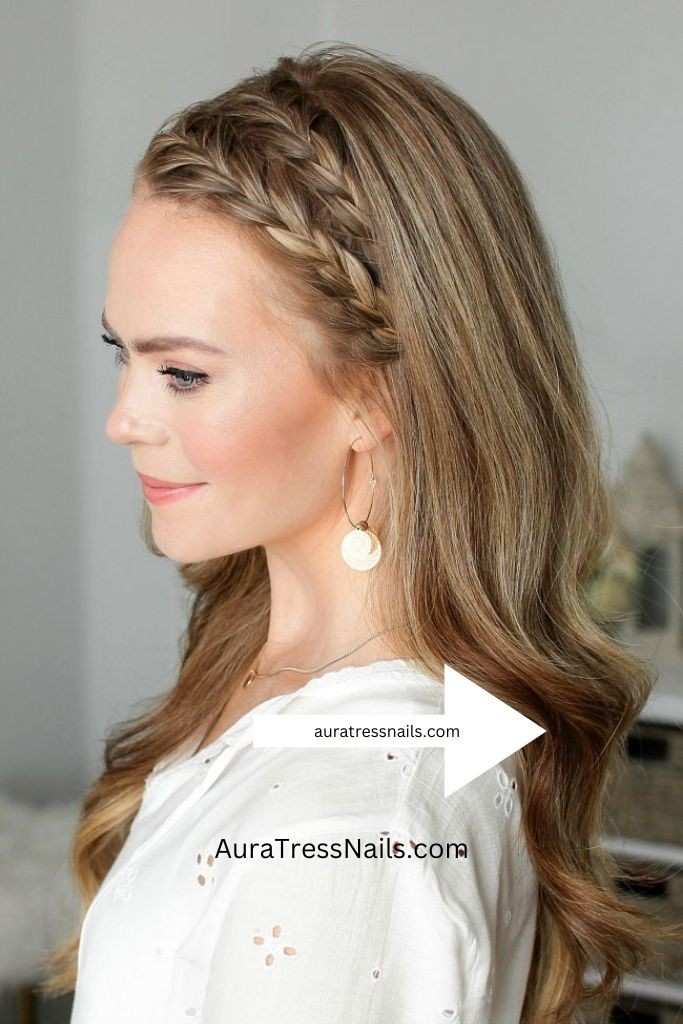 the braided headband Credit Missy Sue