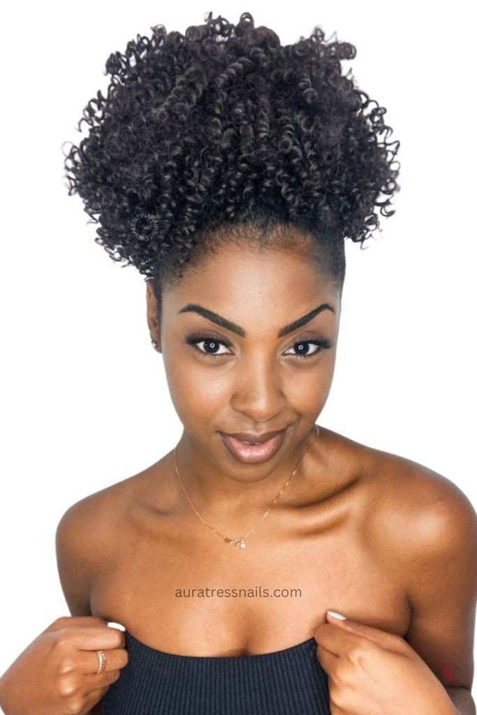 Afro Puff Credit Valentina Hair