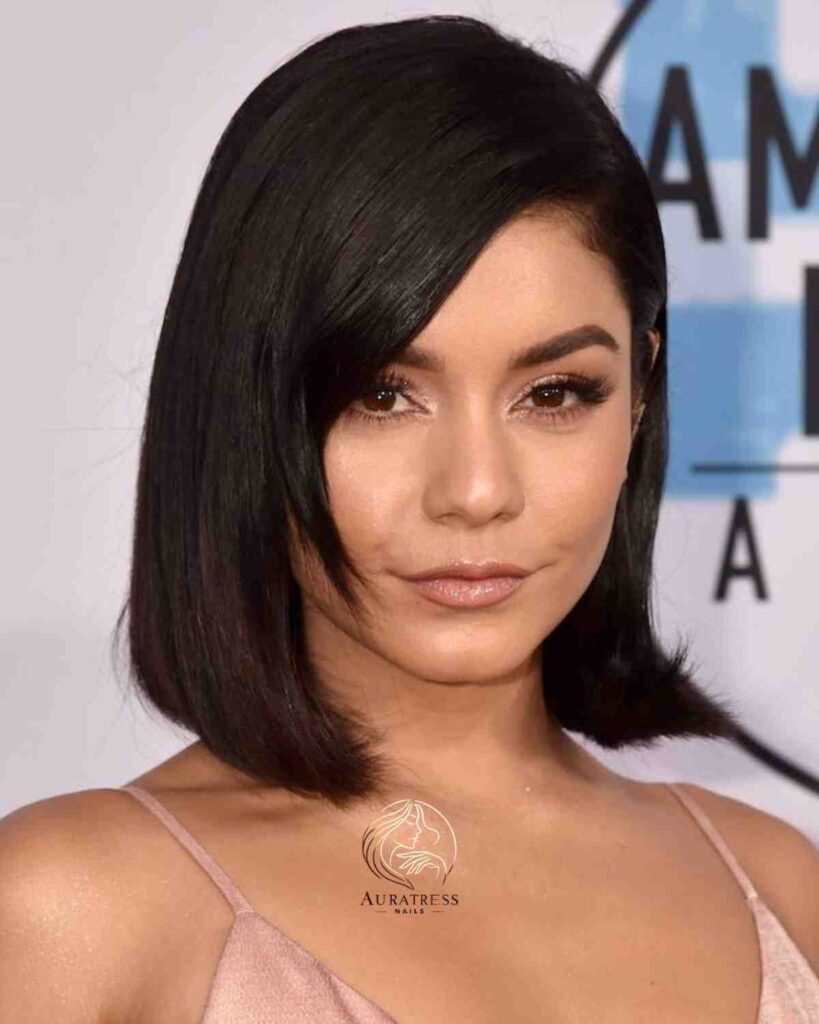 Diamond Shape Face Chin Length Bob