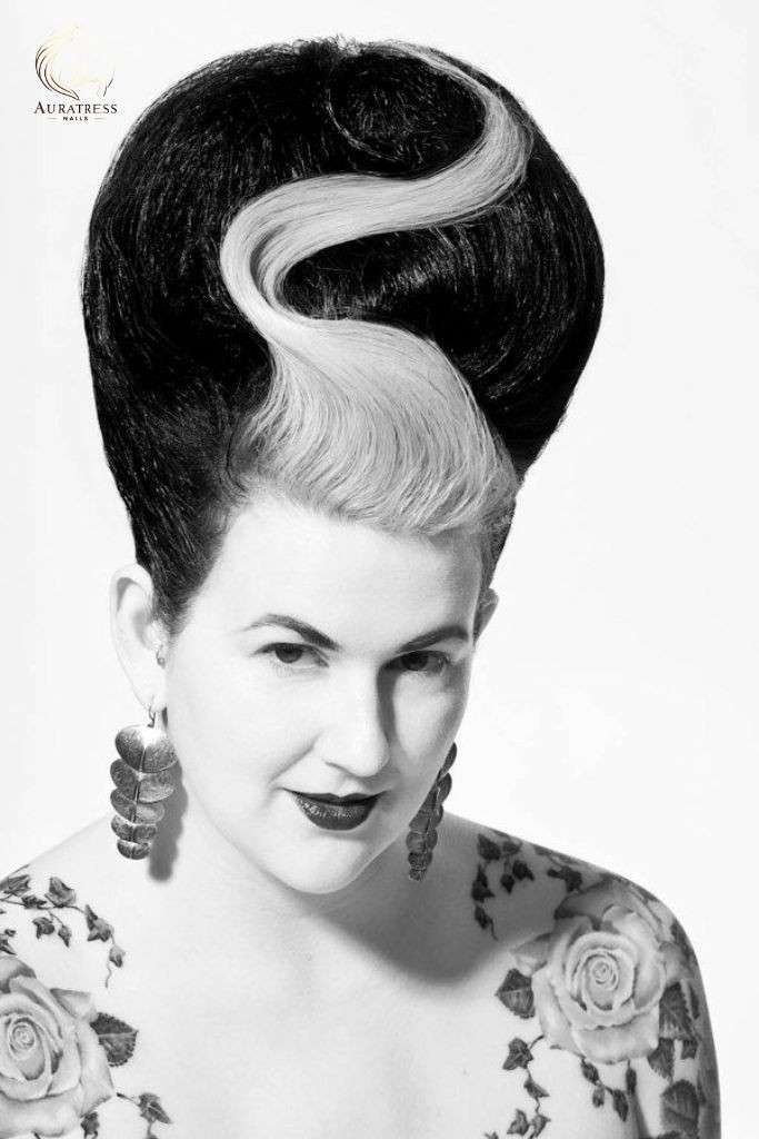 Frankensteins Bride Updo