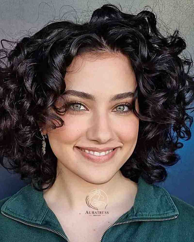Heart Shape Face Soft Curls