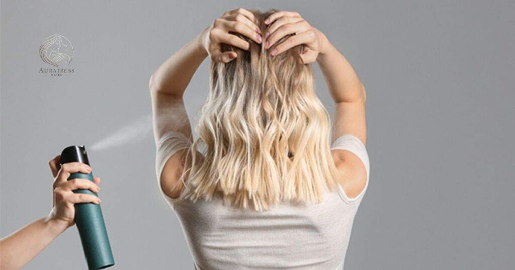 Not Using Hairspray Properly
