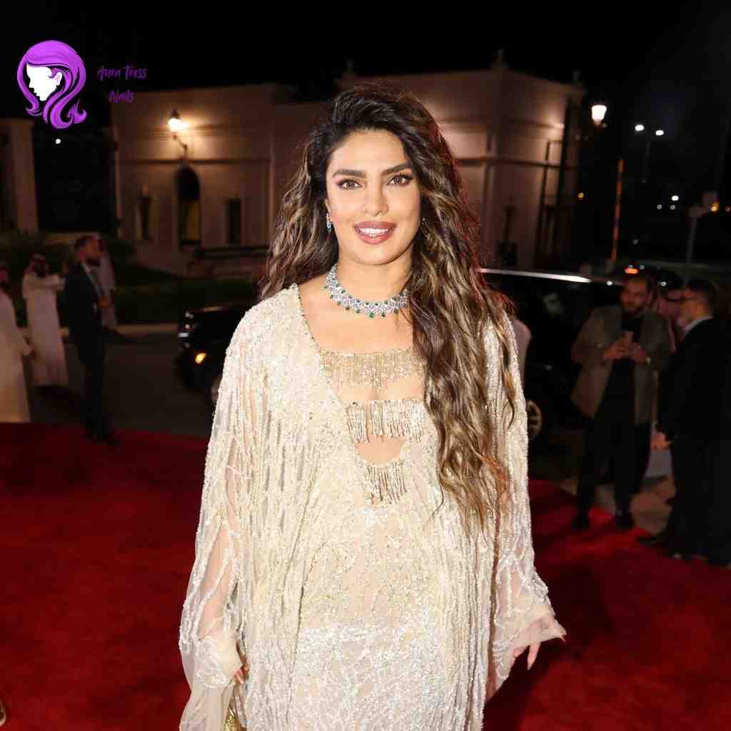 Priyanka Chopra glamour waves hairstyle with soft volume