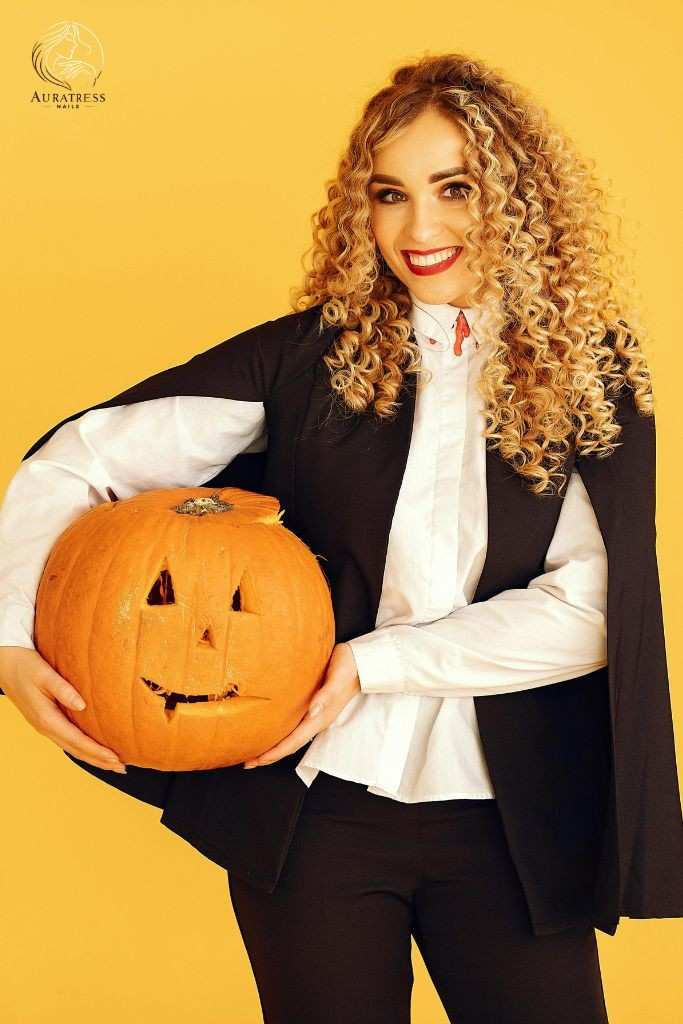 Pumpkin Princess Curls