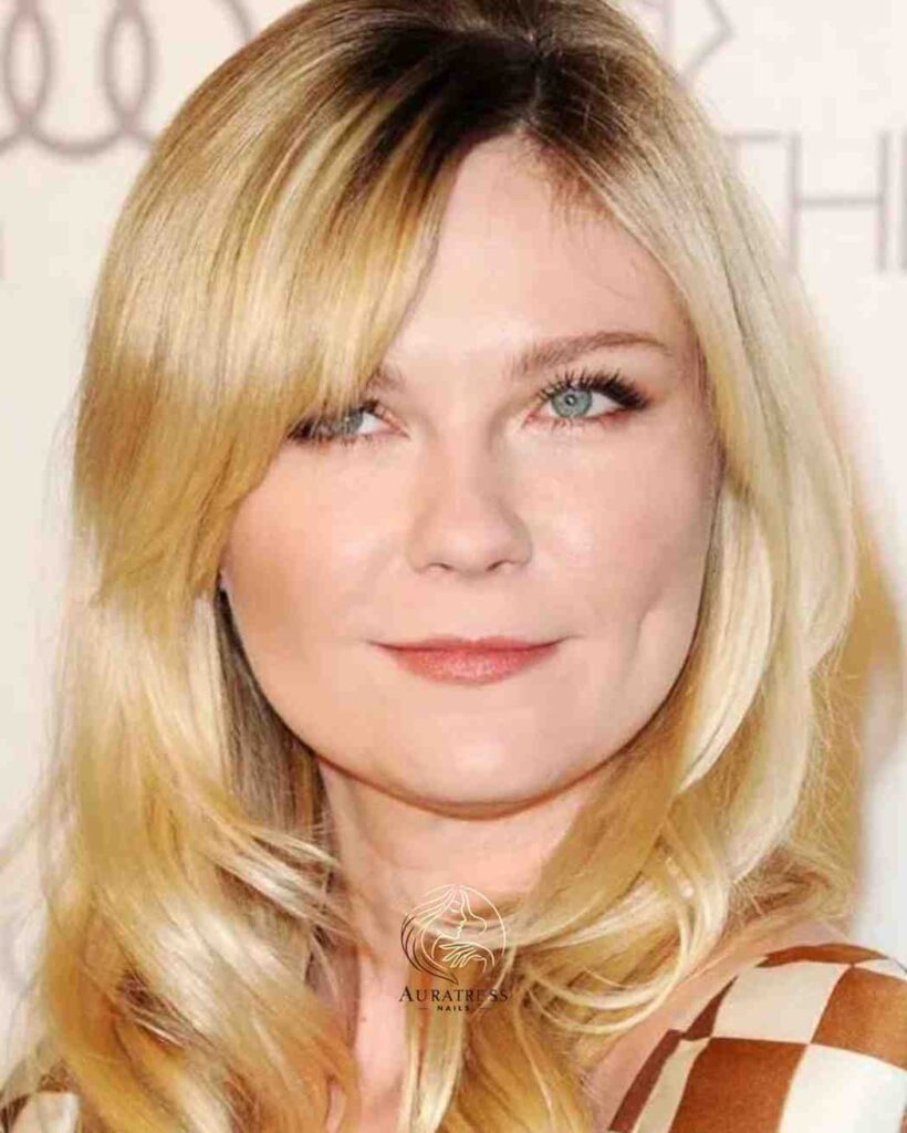 Round Shape Face Side Swpet Bangs