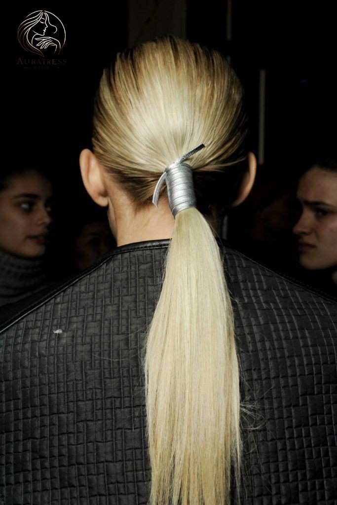 Sleek Low Ponytail