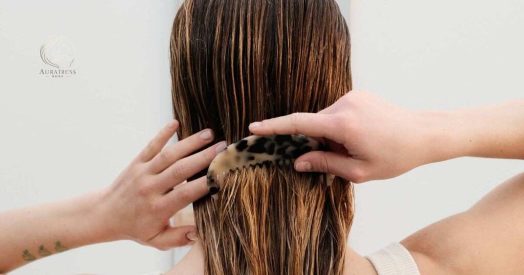 Styling Damp Hair